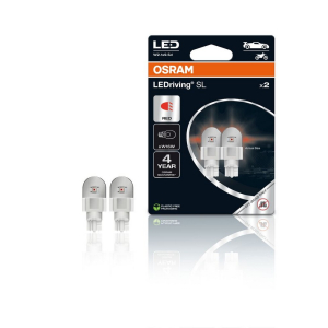 LED autožiarovky OSRAM W16W LEDriving SL – červené, 12 V, off-road, 2 ks LED autožiarovky OSRAM W16W LEDriving SL – červené, 12 V, off-road, 2 ks