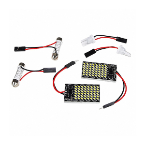 LED panely do interiéru vozidla – Sada (2 ks) / 10 – 24 V / 48 LED 3014SMD LED panely do interiéru vozidla – Sada (2 ks) / 10 – 24 V / 48 LED 3014SMD