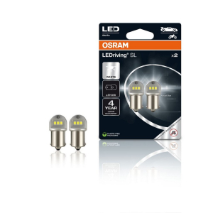 Autožiarovky OSRAM LEDriving SL R10W / BA15s / 12V / 1,24W – biele Duo-Blister (2 ks) Autožiarovky OSRAM LEDriving SL R10W / BA15s / 12V / 1,24W – biele Duo-Blister (2 ks)