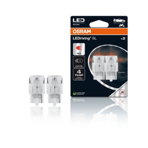 Autožiarovky OSRAM LEDriving SL W21W / W3x16d / 12V / 2W – červené Duo-Blister (2 ks) Autožiarovky OSRAM LEDriving SL W21W / W3x16d / 12V / 2W – červené Duo-Blister (2 ks)