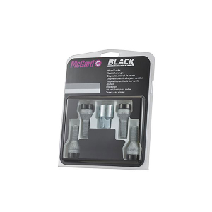Bezpečnostné skrutky McGard M14×1,25×27,3 mm 60° – kľúč 17 mm, Black Edition Bezpečnostné skrutky McGard M14×1,25×27,3 mm 60° – kľúč 17 mm, Black Edition