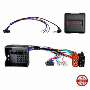 Adaptér ovládania z volantu Mercedes-Benz, Smart, VW Crafter – CAN-Bus, konektor Quadlock 40pin Adaptér ovládania z volantu Mercedes-Benz, Smart, VW Crafter – CAN-Bus, konektor Quadlock 40pin