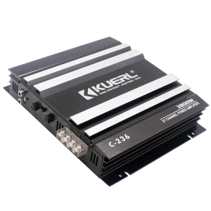 Zosilňovač do auta KUERL – 2-kanálový analógový, 2 × 60 W / 1 × 160 W RMS Zosilňovač do auta KUERL – 2-kanálový analógový, 2 × 60 W / 1 × 160 W RMS