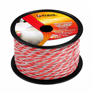 Krútený kábel 2× 1 mm² – červená/sivá, (100 m) Krútený kábel 2× 1 mm² – červená/sivá, (100 m)