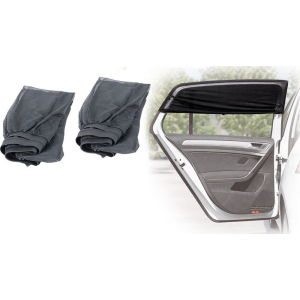 Slnečné clony na bočné okná – naťahovacie, 49 – 113 × 50 cm, 2 ks Slnečné clony na bočné okná – naťahovacie, 49 – 113 × 50 cm, 2 ks