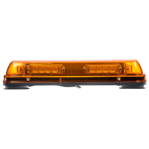 LED rampa 12V - oranžová 24x 1W LED ECE R10 s magnetickým uchycením (440mm)