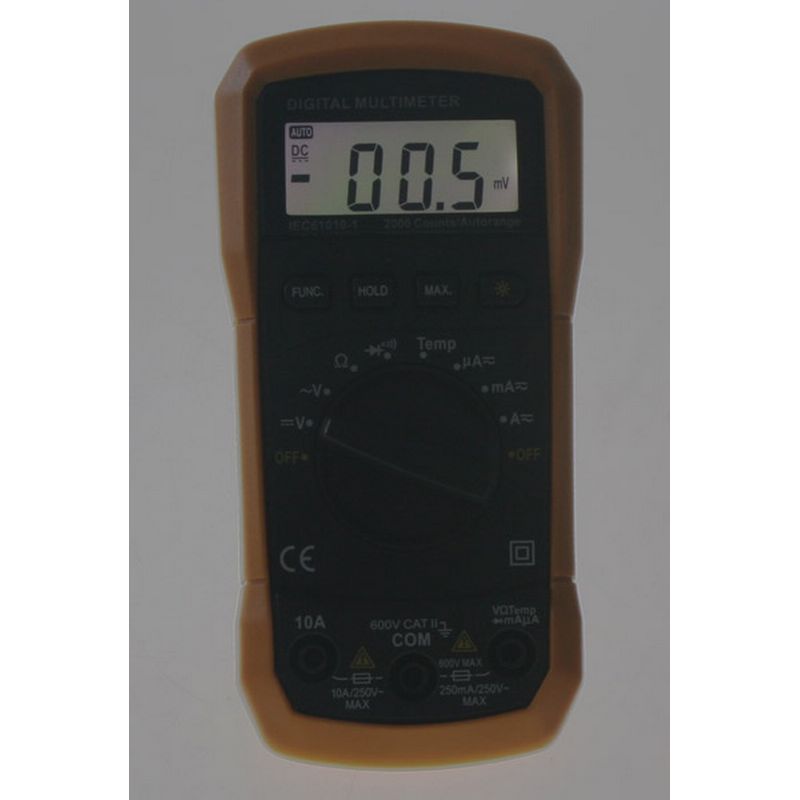 Digitální multimetr IEC610101 SpeedTech.cz