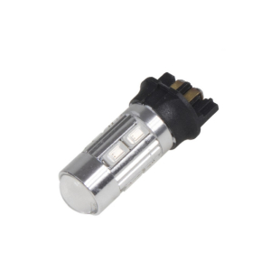 LED autožiarovka 12V / PW24W - oranžová 8xSMD LED + 3W CREE LED čip (2ks)