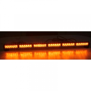 6-prvková oranžová 36W LED rampa 12V