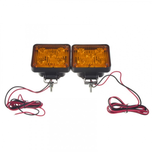 Výstražný oranžový LED predátor 12V / 10W pre vnútorný montáž