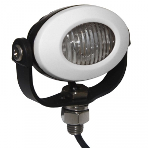 Výstražné LED svetlo 12V / 24V - 3 x 3W biele ECE R10 (92x65mm)