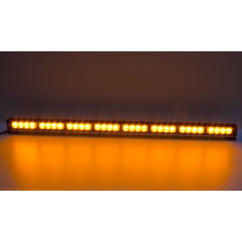 Výstražná 12/24V oranžová  svetelná 96W LED alej