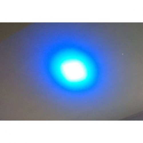 Modré bodové 4x3W LED svetlo 10-48V
