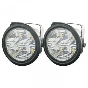 Denné LED svetlá SJ-288 s 5mm redukčnými krúžkami