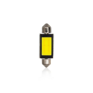 LED sulfid SV8,5 / 41mm / 12V - biela 1x6W COB LED CanBus (2ks)