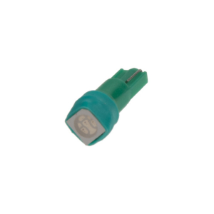 LED autožiarovka 12V / T5 - zelená 1xSMD (2ks)