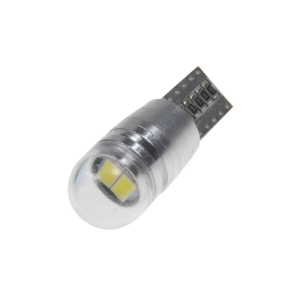 LED autožiarovka 12V / T10 / W5W - biela 2xSMD 5730 CanBus (2ks)