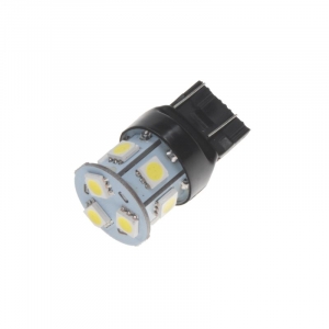 LED autožiarovka 12V / T20 / W3x16q - biela 9xSMD (2ks)