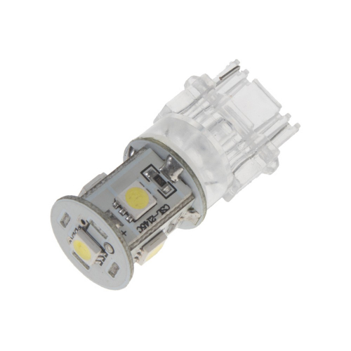 12V biela 5xSMD LED autožiarovka T20 (3156 - W2,5x16d )