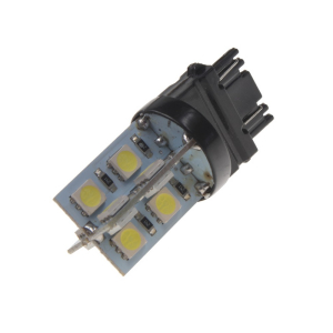 LED autožiarovka 12V / T20 / W2,5x16d - biela 16xSMD CANBUS (2ks)