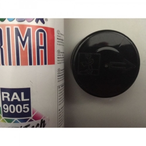 Prima RAL9005M čierna lesklá farba v spreji