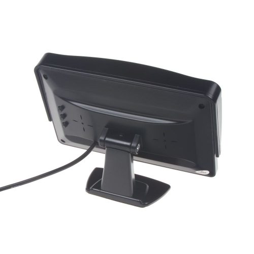 Uchytenie 4,3" LCD monitora 4-senzorového parkovacieho asistenta s kamerou