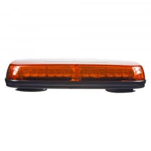 36W oranžová magnetická svetelná LED rampa 12V/24V na auto