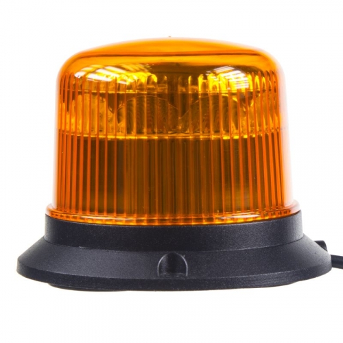 Profesionálny 12V/24V oranžový 30W LED maják s magnetom