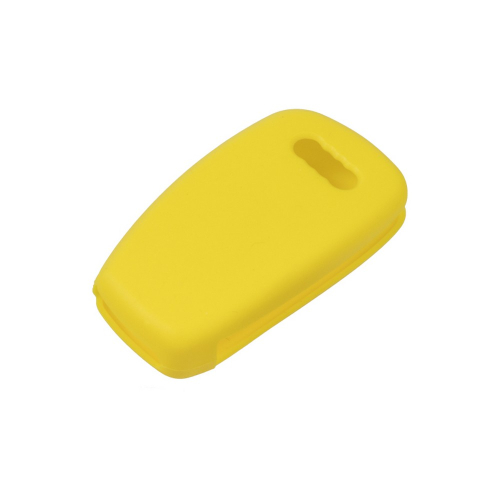 Silikónový žltý obal 3-tlačidlového OEM autokľúča Audi