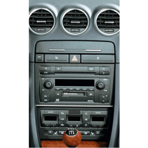 Použitie rámika 2DIN autorádia 2DIN autorádia Audi A4 (B6) 01/2002-06/2006, A4 (B7) 11/2004-06/2006, Seat Exeo