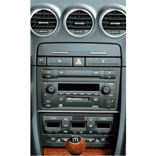 Použití rámečku 2DIN autorádia 2DIN autorádia Audi A4 (B6) 01/2002-06/2006, A4 (B7) 11/2004-06/2006, Seat Exeo
