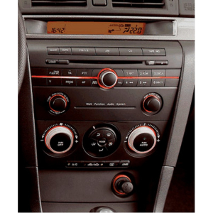 Rámik autorádia Mazda 3 2003-2009