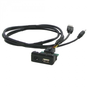 Konektor USB / JACK - Mazda 2 / 3 / 5 / 6 / CX5 / CX7 (2012->)