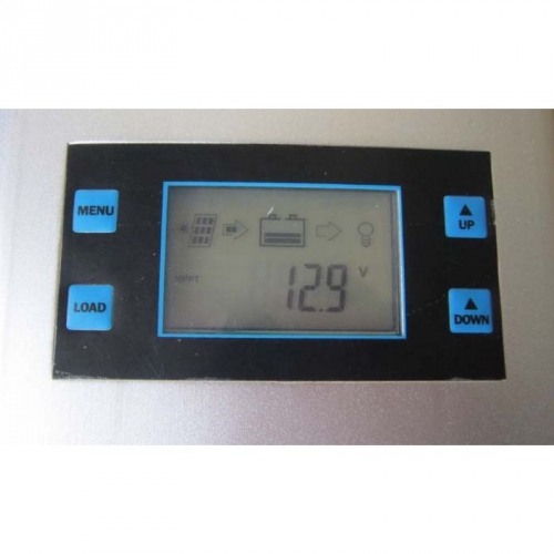 LCD displej MPPT solárního regulátoru nabíjení 12V/24V