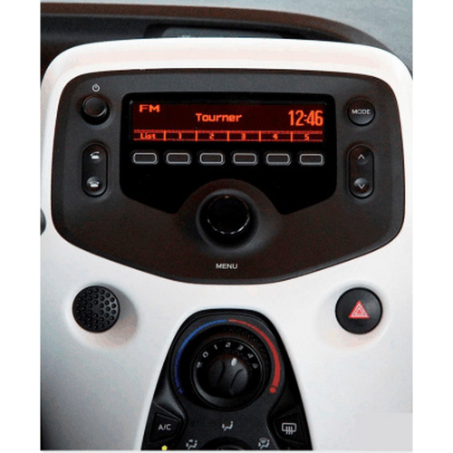 ISO redukcia pre Toyota Aygo 14-, Citroën C1 14-, Peugeot 108 14-