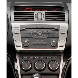 Čierny rámik autorádia Mazda 6 2007-2012