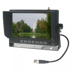 12V/24V 7" LCD monitor PAL/NTSC