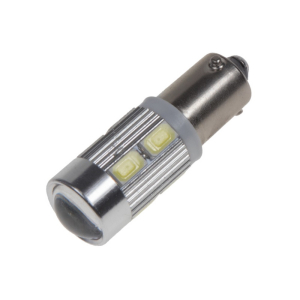 LED autožiarovka BAX9s - 12/24V biela 10x LED (2ks)