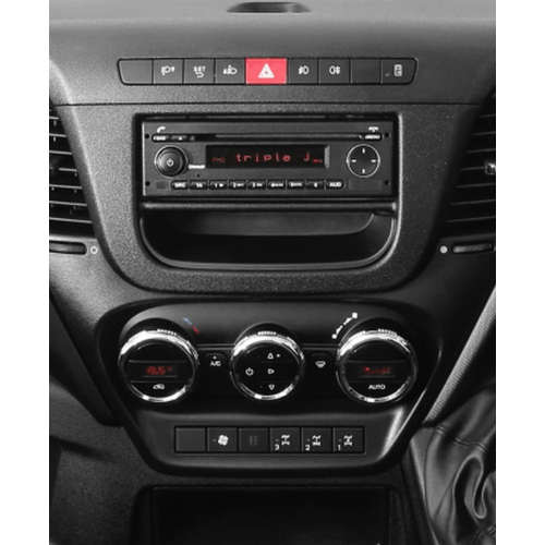 Použitie rámčeka 1DIN autorádia Iveco Daily od 2014