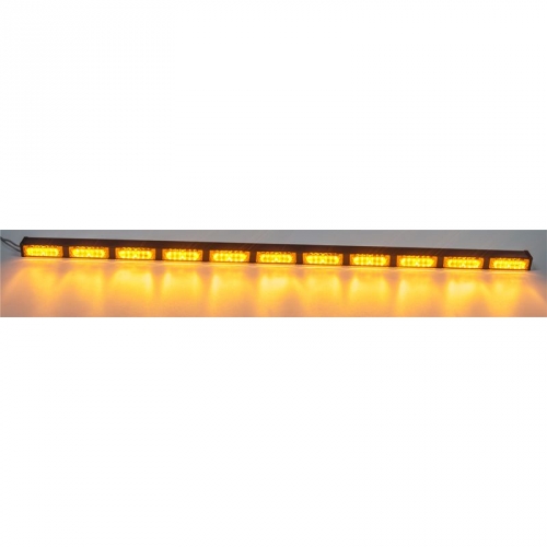 Oranžová 12V/24V svetelná 11-prvková 66W LED rampa