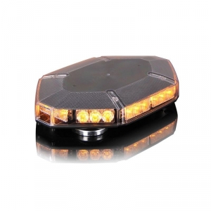 Oranžová magnetická 30x3W LED výstražna 12V/24V rampa