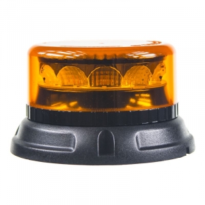 Led maják oranžový 12/24V - 12x 3W LED na pevnú montáž ECE R65/R10 (133x76mm)
