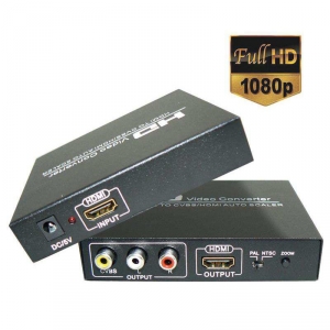 Prevodník videosignálu HDMI do CVBS s HDMI konektorom