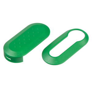Náhradný obal kľúča - Fiat (3-tlačidlový) zelený