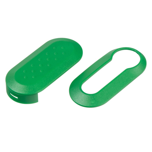 Zelený obal 3-tlačidlového kľúča Fiat