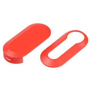 Náhradný obal kľúča - Fiat (3-tlačidlový) červený