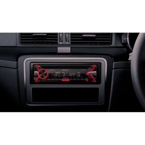 Rádio Sony MEXN4100BT s CD,USB,BT,NFC v automobile