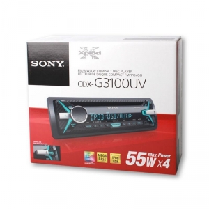 CD,USB rádio do auta SONY CDXG3100UV s variabilným displejom