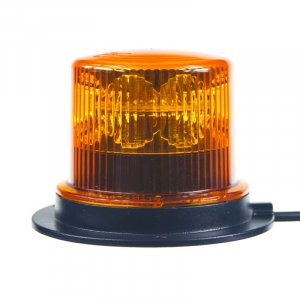 Led maják oranžový - 36x1W LED na pevnú montáž / 12-24V / ECE R65 (130x100mm)