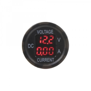 Digitálny 0-10A ampérmeter s 6-30V voltmetrom do auta